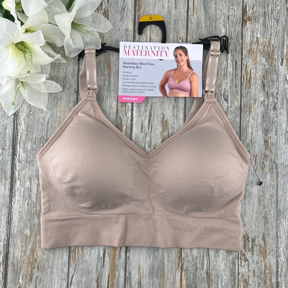 Woman’s Destination Maternity Nursing Bra, 2-Pack Size L - Picture 2 of 7